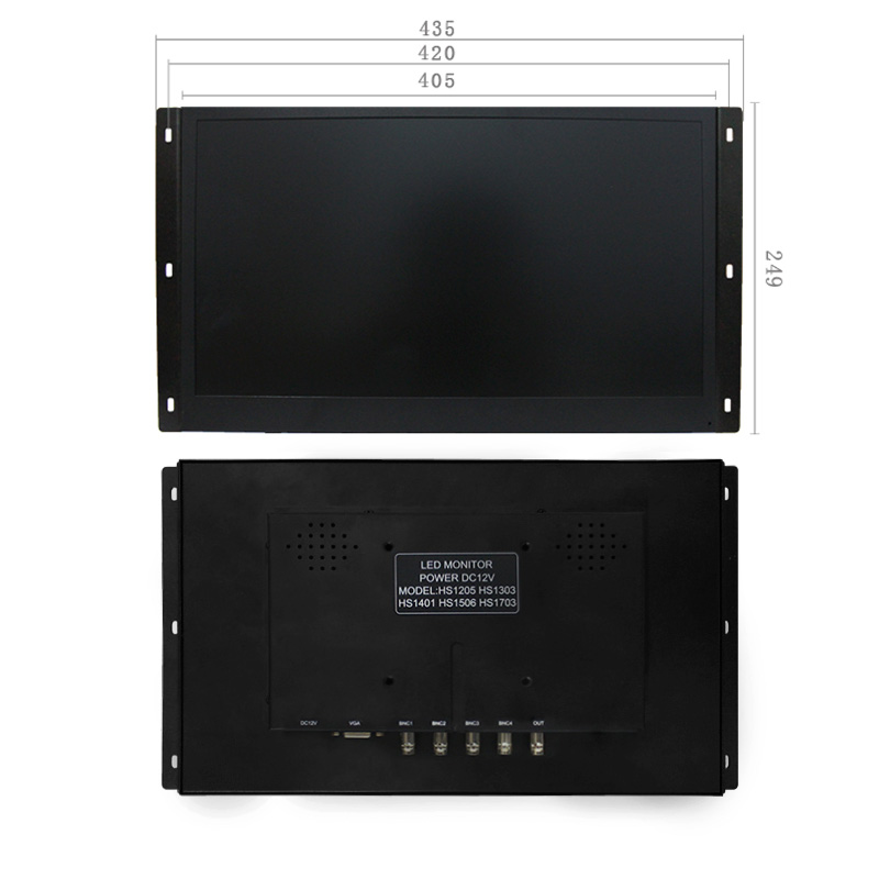 13.3 INCH QUAD SCREEN 14.1 MONITOR 15.6 INCH QUAD BNC HD 17.3 INCH IPS DVR DISPLAY