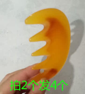 휴대용 머리 마사지기 머리 치료 빗 몸 다리 뒤 마사지 도구 준설 자오선 브러시