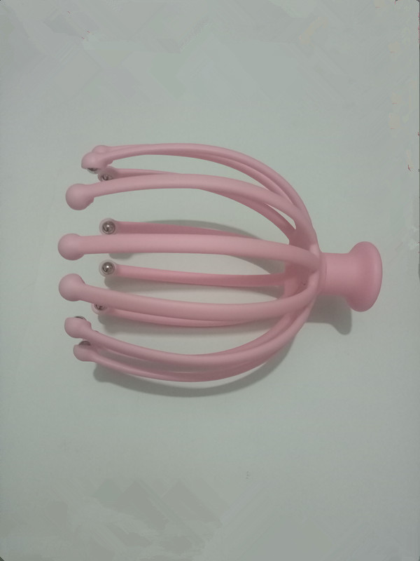 수동 머리 마사지 발톱 자오선 브러시 헤드 치료 볼 마사지기 두피 브러시 가려움증 및 차단 해제 침술 도구