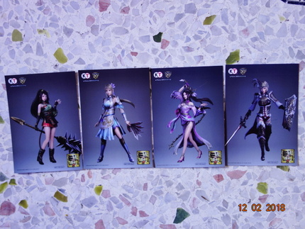 스팟상품  PS4 왕조 전사 8 특별 미녀 4문 카드 세트 각 9위안