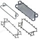 Plate heat exchanger seal gasket industrial marine cold device rubber ring water and oil heat exchange like rubber strip accessories