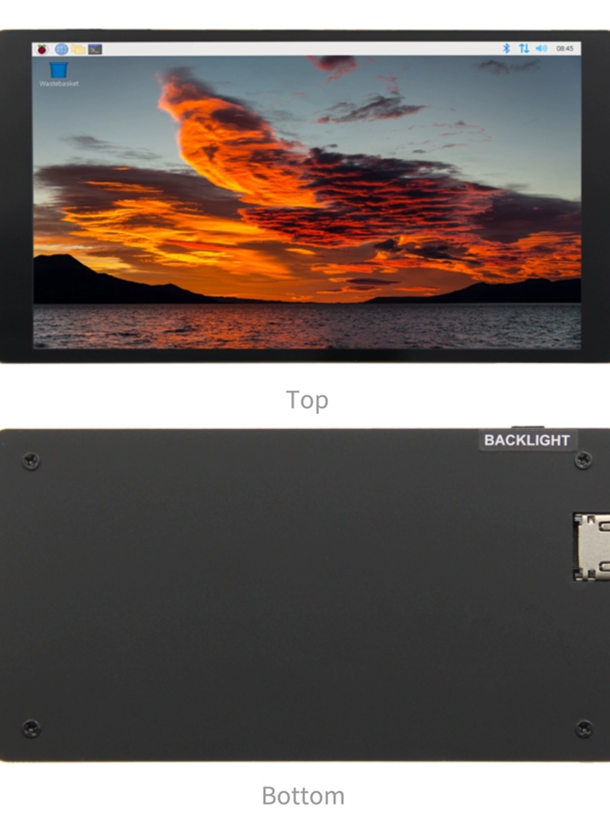 5.5인치 라즈베리 파이 HDMI 컴퓨터 PC 케이스 보조 화면 LCD 모니터 1920X1080[쉘 포함]