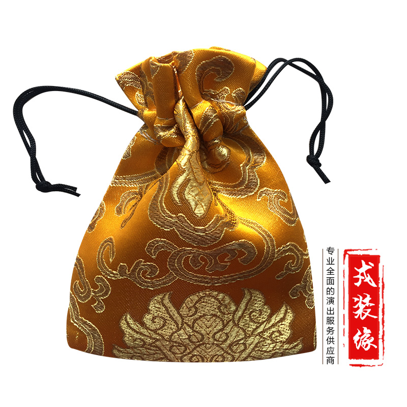 LUCKY BAG SACHET EMPTY BAG SMALL PURSE FU WORD EMBROIDERY SACHET SACHET BROCADE CLOTH EMPTY BAG WEDDING CANDY BAG