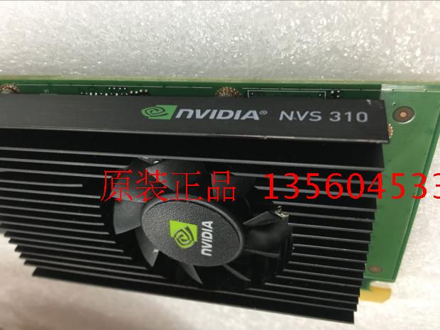 기존 QUADRO NVS310 그래픽 카드 NVS310 1G 듀얼 DP 인터페이스 PCI-E