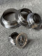 304 stainless steel stamped joint flange seat 19/22/51 round tube wardrobe hanger clothes rod shower curtain fixing bracket 201