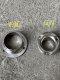 304 stainless steel stamped joint flange seat 19/22/51 round tube wardrobe hanger clothes rod shower curtain fixing bracket 201