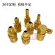 Manufacturer mold water nozzle lengthening copper water nozzle hose copper quick connector mold temperature machine open fast water nozzle 1 minute 2