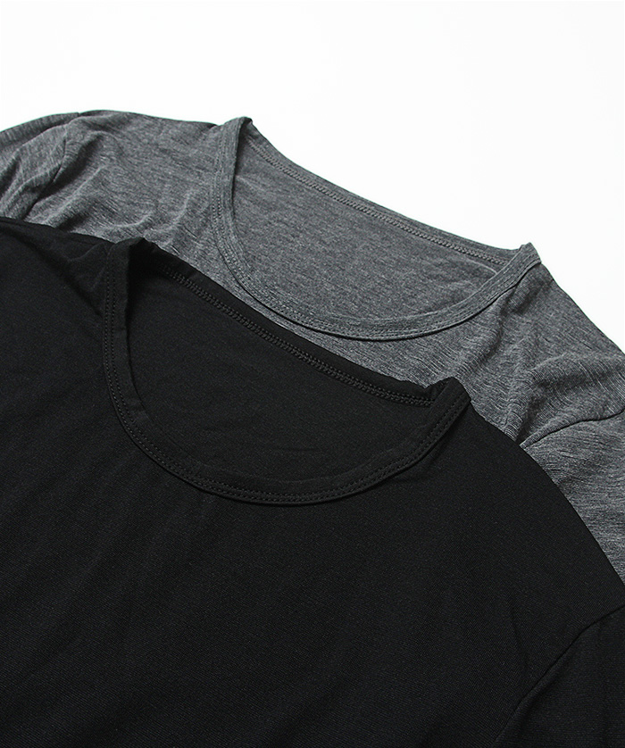 SELF-HEATING BASE LAYER MENS JAPANESE HEATING FIBER CHARGING CONSTANT TEMPERATURE THIN MENS UNDERWEAR AUTUMN CLOTHES WARM CLOTHES