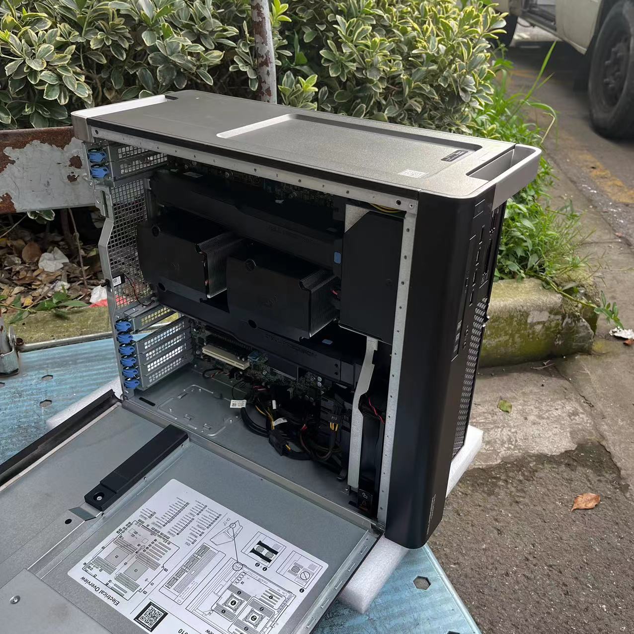 DELL DELL T7910 그래픽 워크스테이션 XEON E5-44 코어 88 스레드 전문 렌더링 시뮬레이션 컴퓨팅 호스트