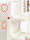 Kitchen suction cup dish storage rack for household multi-function foldable telescopic multi-layer side dish storage rack for dishes