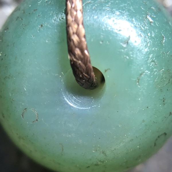 ANTIQUE JADE WEATHERED OLD-FASHIONED PULP APPLE GREEN OLD AGATE ABACUS OLD BEADS ACCESSORIES WAIST BEADS TOP BEADS COLLECTION
