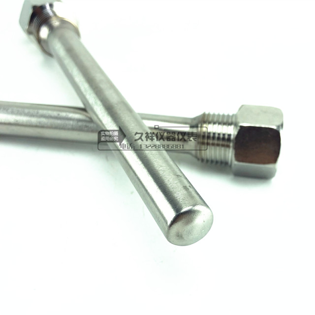 Bimetallic thermometer stainless steel protective case inside and outside 4-part teeth M27*2G1/2 thread