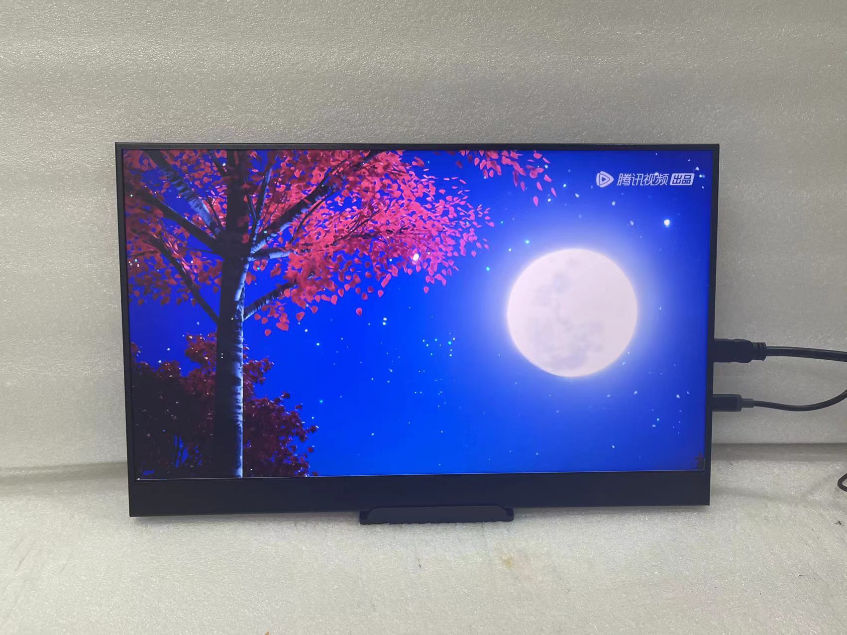 15.6인치 4K 휴대용 디스플레이 컴퓨터 보조 화면 단선 휴대용 디스플레이 PS4|DIY 확장 화면