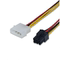 [DREAM] LARGE 4PIN TO 6PIN GRAPHICS CARD POWER ADAPTER CABLE 8PIN D TYPE 4P TO 6P8P COMPUTER POWER SUPPLY