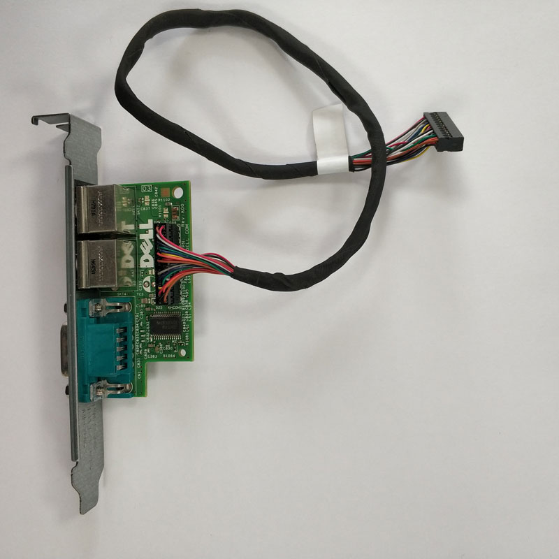DELL DELL HOST ORIGINAL PS2-9-PIN SERIAL PORT VGA MODULE SERIAL PORT PARALLEL PORT CARD COM PORT EXPANSION CARD