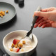 Ward Baekhui Food Grade 316 Stainless Steel Flat-bottom Spoon Large Capacity Spoon Household Spoon Children's Rice Spoon