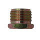 Explosion-proof plug 4 minutes 6 minutes 1 inch M20*1.5 NPT instrument sealing plug carbon steel zinc-plated