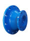 Concentric reducer tube double-disc flange short pipe plus inner wire variable diameter flange small head seamless connection thickened model custom