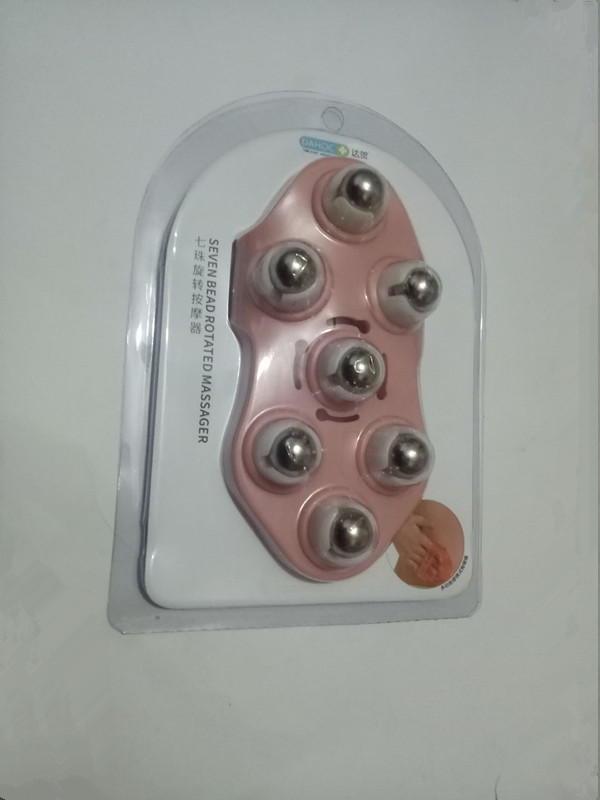 수동 볼 마사지 스틱 에센셜 오일 브러시 바디 자오선 마사지 도구 백 사이즈 다리 마사지