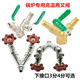 Boiler valve electric heating steam generator accessories Jiangxin boiler outlet valve Three-fork valve two-fork valve accessories