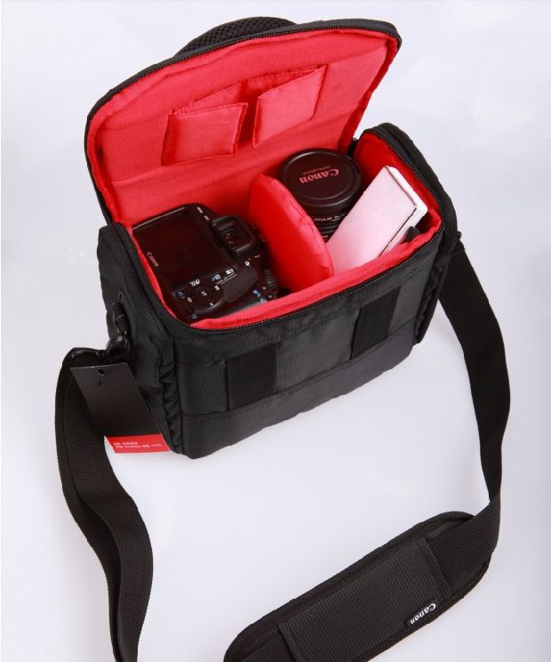 캐논 카메라 가방 200D 800D 750D 5D3 5D45DS 남성 여성 SLR 숄더 크로스 바디 카메라 가방