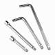 1/2-inch large flying sleeve joint rod Mirror socket head reinforcement rod L-shaped bend dry short joint rod extended sliding rod 12.5