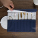 Jiansu Xiangfang Seven-piece storage bag Cotton and linen handmade eight-frame sachet portable incense supplies without tools