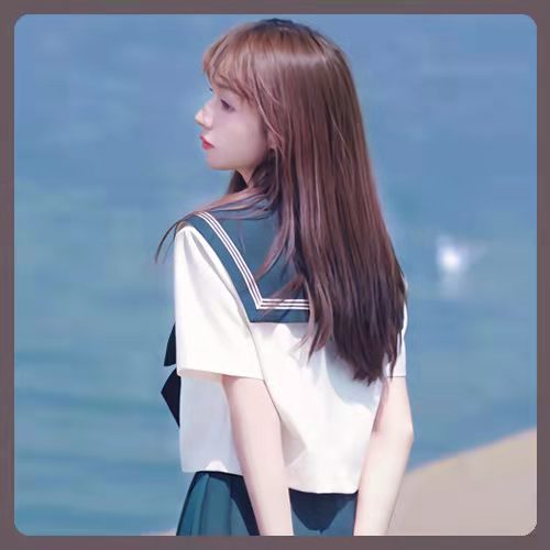 RENTAL JK UNIFORM STUDENT SCHOOL UNIFORM SUMMER 2023 NEW JAPANESE SHORT SLEEVE PLEATED SKIRT GRADUATION PHOTO SET RENTAL