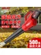 Delixi rechargeable blower powerful hair dryer high-power industrial electric storm gun blowing snow and dust removal