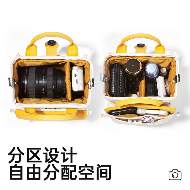 锐玛EIRMAI奶盒包摄影包云雀系列时尚旅行摄影包轻便微单相机包多功能单肩包单反相机保护收纳包