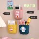 Cute cartoon remote control storage box TV air conditioner wall-mounted bedside mobile phone storage rack without punching storage rack