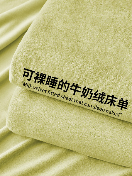 2025新款加厚牛奶绒床单单件宿舍单双人法兰珊瑚绒冬季被单毛绒毯
