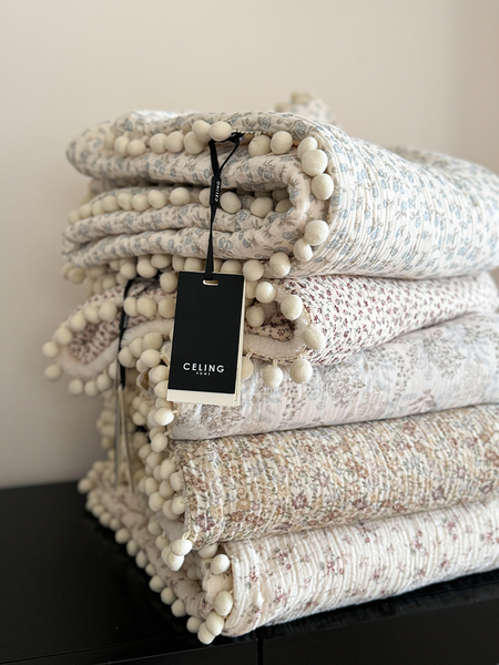 可爱球球纱布绒绒小盖毯宝宝出行毯办公室盖腿毯秋冬毛毯车载毯