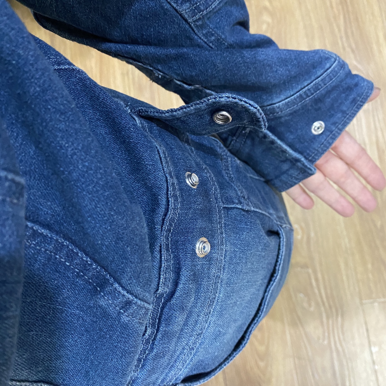 남성과 여성을 위한 대외 무역 일본 싱글 데님 스트레치 점프수트 트렌디한 힙합 패션 순수 코튼 작업 점프수트 두껍고 내마모성