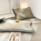 Summer high-end ice silk mat sheet three-piece set for children 2024 new machine washable air conditioner soft mattress