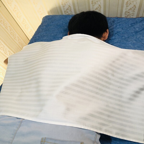 按摩巾推拿布纯棉按摩布推拿巾全棉手布枕治疗巾美容院床单推拿馆