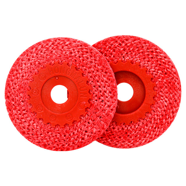 Red Mahjong Welding Bead Grinding Fine Wire Cleaning 100 Mahjong Stainless Steel Polishing Metal Rust Remover Bright Mahjong