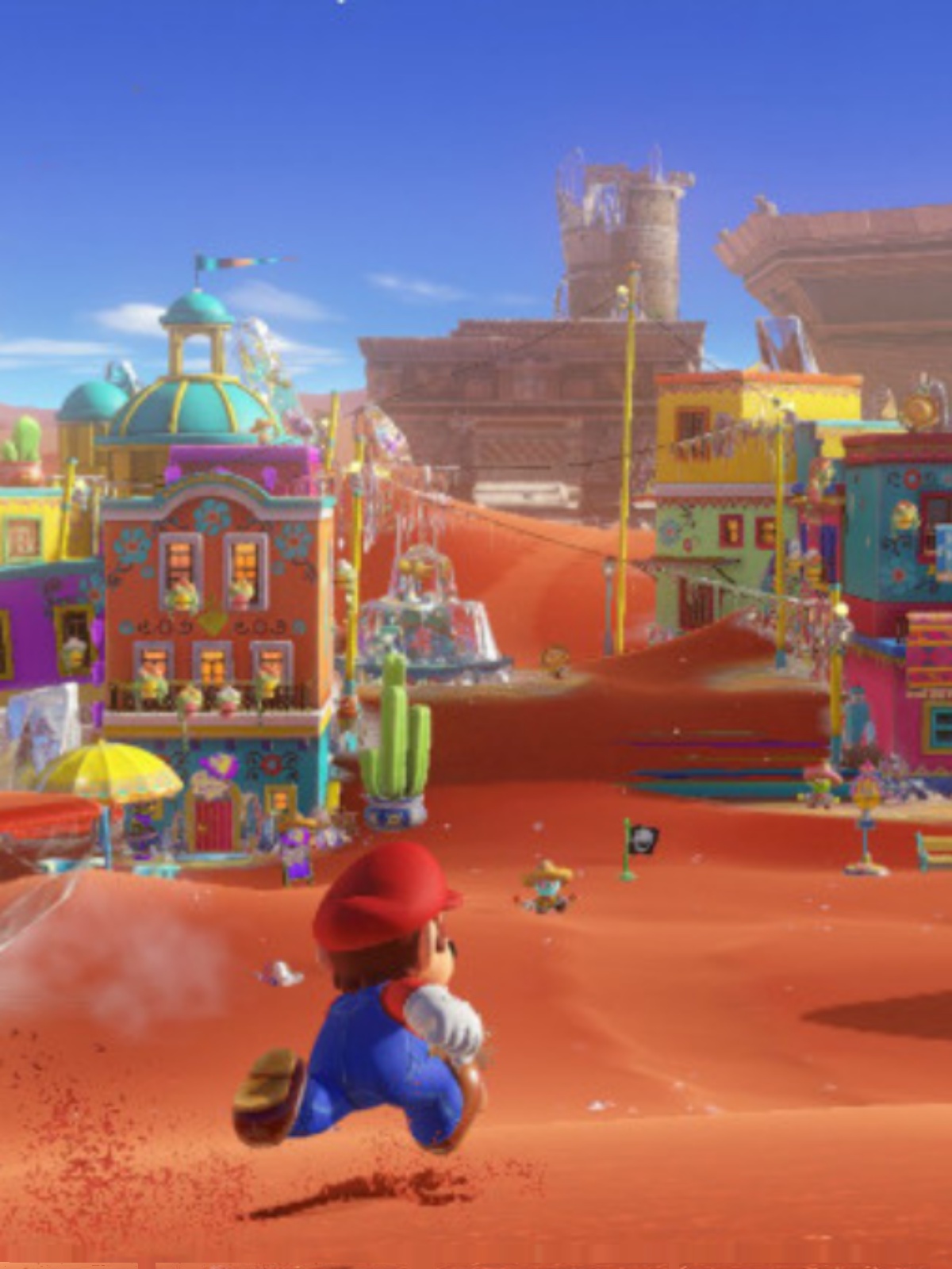 NINTENDO SWITCH NS 게임 SUPER MARIO ODYSSEY MARIO MARIE가 출시되었습니다
