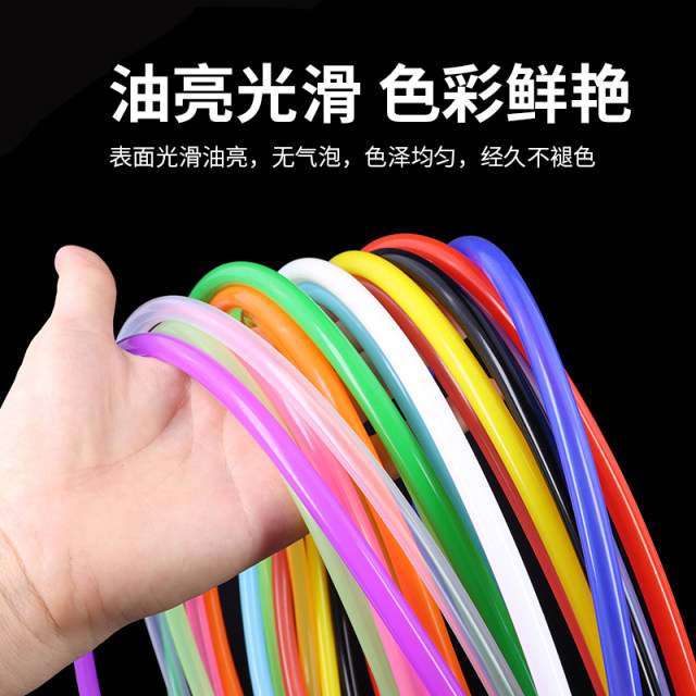 Food grade silicone tube 6x9 inner diameter 6 outer diameter 9mm high and low temperature resistant platinum silicone sulfide straw odorless hose