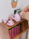 INS style teapot/creative pattern DIY tea set doll house accessories mini mini model toy D570