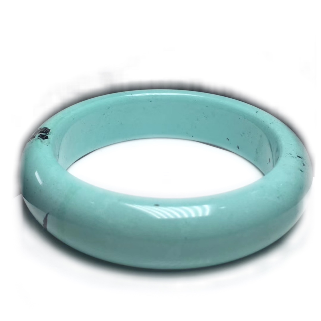 후베이 순수 천연 높은 도자기 원시 광석 비 최적화 와우 남성과 여성을위한 청록색 팔찌는 국가 보석 검사를 지원합니다