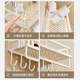 Bathroom milk white storage rack bathroom washbasin without punching wall-mounted hand washing bathroom toilet storage rack