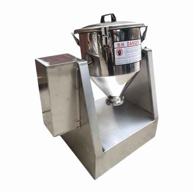 Small stainless steel mixer laboratory silent mixer food pharmaceutical chemical dry powder mixer mixer mixer manufacturer