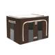Seasonal storage box Oxford cloth 3 pack 66L set Moving and folding 100-nano box Household storage and finishing box fabric