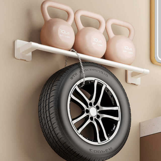 Towel rack without punching toilet wall-mounted bathroom towel hanging rod storage rack toilet storage rack cream