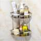 304 stainless steel corner rack multi-purpose storage rack bathroom storage rack thickened tripod three-layer corner rack without hole drilling