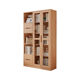 Solid wood bookcase floor-standing storage rack children's reading storage rack living room multi-layer bookshelf household wall storage cabinet