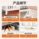 Dust-proof steel bookcase children's bookshelf household storage cabinet multi-layer floor-standing storage cabinet iron storage rack cabinet