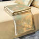 Summer washing silk four-piece set ice silk quilt, slim bed sheets, high-end light luxury nude sleeping bedding