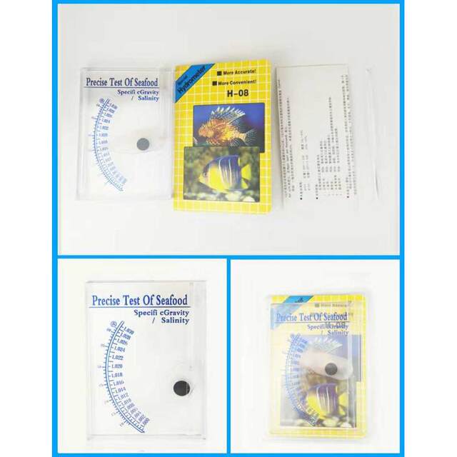 High-precision seawater density meter salinity meter specific gravity meter aquarium test saltiness meter saltiness meter salt measurement meter aquatic meter aquatic measurement